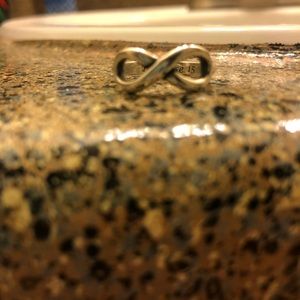 James Avery infinity ring, size 7